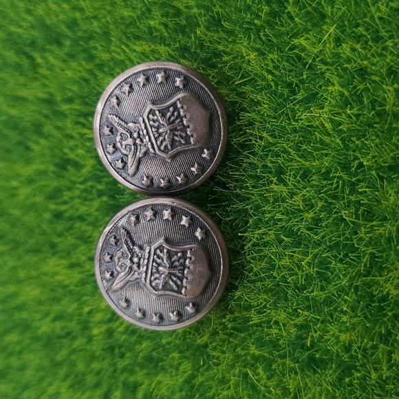 Military Eagle Buttons Collectible Overflow